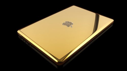 MacBook Pro 24 Karat Gold