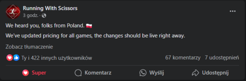 Twórcy Postala obniżają ceny gier na Steam