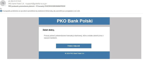 Znów próbują nabrać posiadaczy tego banku